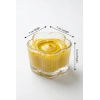 6lı Yonca Formlu Şeffaf Cam Kase Seti & Şık Reçellik ve Sosluk Sunum Gereci (100 ml)