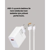 67W Turbo Hızlı Şarj Adaptörü ve Type-C Kablo Güvenli Şarj Teknolojisi