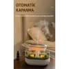 7 Renk RGB Işıklı Yağmur Damlası Şeklinde Aromaterapi Hava Nemlendirici ve Difüzör