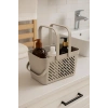 8li Gri Kulplu Sepet Mutfak Banyo Dolap Düzenleyici Organizer Seti