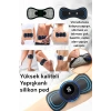 8 Modlu Mini Şarjlı Kelebek LCD Ekran Ems Boyun Omuz Kol Sırt Elektrikli Masaj Bantı Kas Stimülatörü