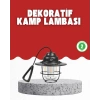 Açık Hava Etkinlikleri İçin Çam Kozalağı Gece Işığı