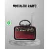 Ahşap Dokulu Bluetooth Müzik Kutusu – Vintage LED Tasarımıyla Modern Ses Deneyimi