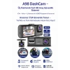 Akıllı Full HD 3 Kameralı Araç İçi Güvenlik Kamerası Ön-Arka-İç Kayıt, Park Modu