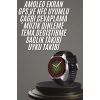 Akıllı Saat 1.5 Inç Amoled Ekran Çift Kordonlu GPS NFC Uyumlu