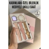 Akıllı Saat Adımsayar, Nabız Takibi ve GPS Destekli Kadınlara Özel