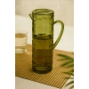 Akrilik Allegra 1,5 Lt Koyu Yeşil Sürahi (Buzdolabı Kapak Rafına Sığar)