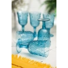 Akrilik Aquamarin 6lı Kadeh & Su Meşrubat Kahve Yanı Bardağı 450 ml ( Cam Değildir )