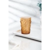 Akrilik Bal Tekli Kısa Bardak & Su Meşrubat Kahve Yanı Bardağı 400 ml ( Cam Değildir )