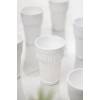 Akrilik Beyaz Tekli Uzun Bardak & Su Meşrubat Bardağı 400 ml ( Cam Değildir )