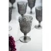 Akrilik Füme Tekli Kadeh & Su Meşrubat Kahve Yanı Bardağı 450 ml ( Cam Değildir )
