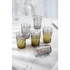 Akrilik Füme Tekli Kısa Bardak & Su Meşrubat Kahve Yanı Bardağı 400 ml ( Cam Değildir )