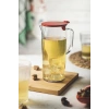 Akrilik Ölçekli 1 Lt Sürahi & Ölçü Kabı (Buzdolabı Kapak Rafına Sığar)
