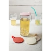 Akrilik Ölçekli 1 Lt Sürahi & Ölçü Kabı (Buzdolabı Kapak Rafına Sığar)