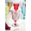 Akrilik Renkli 6lı Kadeh & Su Meşrubat Kahve Yanı Bardağı 450 ml ( Cam Değildir )