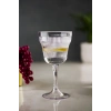 Akrilik Şeffaf 6lı Kadeh & Su Meşrubat Kahve Yanı Bardağı 300 ml ( Cam Değildir )