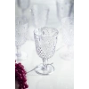 Akrilik Şeffaf 6lı Kadeh & Su Meşrubat Kahve Yanı Bardağı 450 ml ( Cam Değildir )