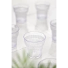 Akrilik Şeffaf 6lı Kısa Bardak & Su Meşrubat Kahve Yanı Bardağı 300 ml ( Cam Değildir )