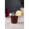Akrilik Şeffaf 6lı Kısa Bardak & Su Meşrubat Kahve Yanı Bardağı 300 ml ( Cam Değildir )