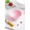Akrilik Soft Pembe Mini Pirinç Süzgeçi & Bakliyat Süzgeçi (3 SU BARDAĞI ÖLÇÜLÜ)