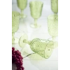 Akrilik Yeşil Tekli Kadeh & Su Meşrubat Kahve Yanı Bardağı 450 ml ( Cam Değildir )