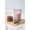 Allegra Mürdüm Akrilik Bardak | 400 ml Şık Su ve Meşrubat Bardağı | Cam Değildir | Kırılmaya Dayanıklı Tekli
