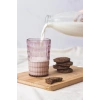 Allegra Mürdüm Akrilik Bardak | 400 ml Şık Su ve Meşrubat Bardağı | Cam Değildir | Kırılmaya Dayanıklı Tekli