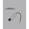 Alüminyum Gövdeli Type‑C HDMI & Ethernet Adaptör – Tak & Çalıştır