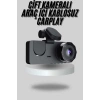 Araç İçi Dikiz Kamerası Sürüş Kaydedici 3 Lensli DVR Kamera