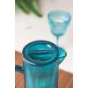 Arkilik Barok 1,5 Lt Aquamarin Sürahi (Buzdolabı Kapak Rafına Sığar)