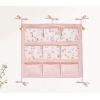 Baby 9 Cepli Bağlamalı Beşik Kenarı Düzenleyici (pembe)