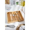 Bambu Ayarlanabilir Çekmece içi Kaşıklık & Çekmece İçi Organizer  (25*35*5 / 39*35*5)