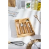 Bambu Ayarlanabilir Çekmece içi Kaşıklık & Çekmece İçi Organizer  (25*35*5 / 39*35*5)