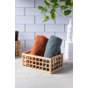 Bambu Organizer Büyük Dolap İçi Düzenleyici Sepet 18x26 cm