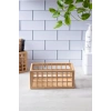 Bambu Organizer Büyük Dolap İçi Düzenleyici Sepet 18x26 cm