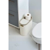 Beyaz Kapaklı WC Kağıtlıklı Çöp Kovası & Ofis Çöp Kovası 10 Lt