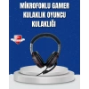 Bilgisayar Oyuncu Kulaklığı – Yumuşak Pedli, Dayanıklı İpli Kablo