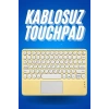 Bluetooth Touchpad Klavye Ultra İnce Taşınabilir Q Klavye