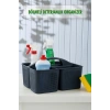 Bölmeli Deterjanlık Organizer Füme