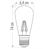 CATA CT 4350 4W Led Ampul 2700K Amber E27 Duy
