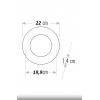 CATA CT 5169 Led Spot 18W 6400K Beyaz Işık
