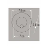 CATA CT 5174 1.5W Radar Sensörlü Koridor Aydınlatması 6400K Beyaz Işık
