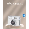 Cep Boy Vintage Dijital Kamera LED Destekli Full HD Video