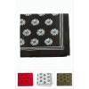 Çiçek Desenli Keten Bandana 50*50