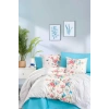 Çift Kişilik Ranforce Nevresim Takımı %100 Pamuklu Butterfly
