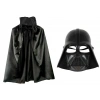 Çocuk Boy Yıldız Savaşları Star Wars Darth Vader Maskesi ve 90 cm Pelerin Seti Siyah