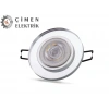 Eco Lounge NOAS YL65 1611 Zeus Yuvarlak Cam Spot Kasası