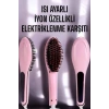 Fön Tarağı Saç Düzleştirici Sıkı Dişli Isı Ayarlı Elektriklenme Karşıtı
