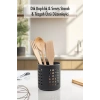Füme Silindir Dik Kaşıklık &  Tezgah Üstü Düzenleyici & Servis Standı