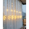Hilal Yıldız LED Perde Işık Balkon Pencere ve Oda Dekorasyonu